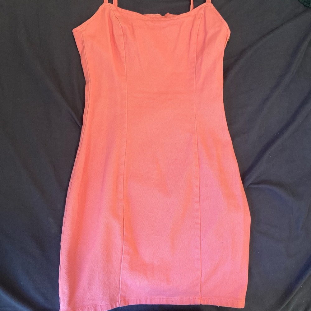 Pink H&M bodycon dress